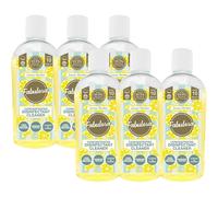 Fabulosa 4-in-1 Concentrated Antibacterial All-Purpose Cleaner, Lemon Sherbet, 220ml (6 Pack) - Kills 99.9% Bacteria & Viruses