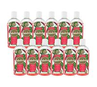 Fabulosa 4 in 1 Concentrated Antibacterial Disinfectant All Purpose Cleaner, 220ml, 12 Pack, Wild Rhubarb