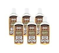Fabulosa 4 in 1 Concentrated Antibacterial Disinfectant All Purpose Cleaner, 220ml, 6 pack, Amber