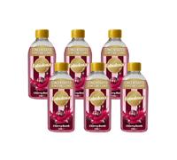 Fabulosa 4 in 1 Concentrated Antibacterial Disinfectant All Purpose Cleaner, 220ml, 6 pack, Cherry Bomb