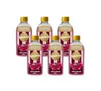 Fabulosa 4 in 1 Concentrated Antibacterial Disinfectant All Purpose Cleaner, 220ml, 6 pack, Cherry Bomb