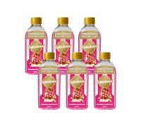 Fabulosa 4 in 1 Concentrated Antibacterial Disinfectant All Purpose Cleaner, 220ml, 6 pack, Raspberry Nectar