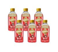 Fabulosa 4 in 1 Concentrated Antibacterial Disinfectant All Purpose Cleaner, 220ml, 6 pack, Strawberry Pop
