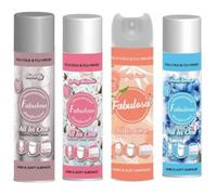 Fabulosa 4X All-in-One Disinfectant Spray Bundle Intense Blossom Peachy Keen Electrify 400ml + FabFinds 8Pcs Wax Melts