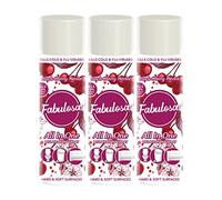 Fabulosa All in One Multi-Purpose Anti-Bacterial Disinfectant Air Freshener Spray, 400ml, 3 Pack, Black Cherry Merlot