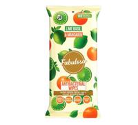 Fabulosa Anti Bacterial Lime Basil Mandrin 80pk Wipes