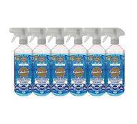 Antibacterial Disinfectant Spray, All Purpose Multi Surface Cleaner, 500ml, 6 pack, Intense, Packaging may vary