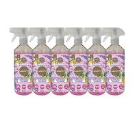 Fabulosa Antibacterial Disinfectant Spray, All Purpose Multi Surface Cleaner, 500ml, 6 pack, Lemon Lavender