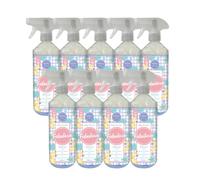 Fabulosa Antibacterial Disinfectant Spray, All Purpose Multi Surface Cleaner, 500ml, 9 pack, Bliss Baby Powder