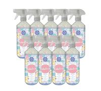 Fabulosa Antibacterial Disinfectant Spray, All Purpose Multi Surface Cleaner, 500ml, 9 pack, Bliss Baby Powder