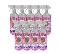 Fabulosa Antibacterial Disinfectant Spray, All Purpose Multi Surface Cleaner, 500ml, 9 pack, Exotic