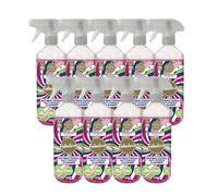Fabulosa Antibacterial Disinfectant Spray, All Purpose Multi Surface Cleaner, 500ml, 9 pack, Fantabulosa