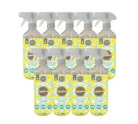 Fabulosa Antibacterial Disinfectant Spray, All Purpose Multi Surface Cleaner, 500ml, 9 pack, Lemon Sherbet