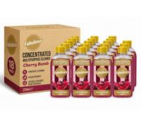Fabulosa Concentrated Multipurpose Cleaner Cherry 220Ml 18 Pack
