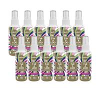 Fabulosa Fab-A-Loo Odour Remover, Compact Toilet Air Freshener Perfume Spray, 60ml, 12 Pack, Fantabulosa