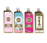 Fabulosa Fabric Softener Bundle 4 Pack Cotton Fresh Hummingbird Fresh Breeze Winter Angel Vegan Friendly Laundry Conditioner 33 Wash Each