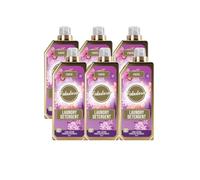 Fabulosa Fragranced Laundry Detergent, Stain Removing Laundry Washing Liquid Detergent, Clothes Freshener Concentrated Laundry Liquid, 198 Washes, 1L, 6 Pack, Exotic