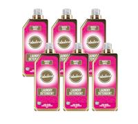 Fabulosa Fragranced Laundry Detergent, Stain Removing Laundry Washing Liquid Detergent, Clothes Freshener Concentrated Laundry Liquid, 198 Washes, 1L, 6 Pack, Winter Angel