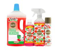 Fabulosa Fruity Cherry Household Cleaning Bundle 4 Piece
