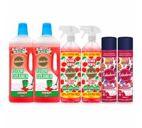 Fabulosa Fruity Cherry Household Cleaning Bundle 6 Piece