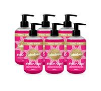 Fabulosa Hand Wash, Scented Hand Soap, Washes and Refreshes Skin, Cleaner and Freshener, Cleansing Base and Irresistible Fragrance, 6 Pack, 500ml, Winter Angel