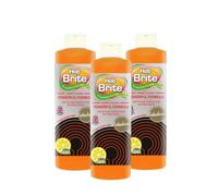 Fabulosa Hob Brite, Electric, Ceramic, Induction and Halogen Hob Cleaner and Stain Remover, Powerful Formula for Sparkling Hobs, 250ml, 3 Pack, Lemon Sherbet