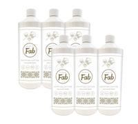 Fabulosa House of Fab Luxury Fragranced Antibacterial Laundry Cleanser and Fabric Softener, Premium Laundry Sanitiser and Freshener, 120 Washes, 1L, 6