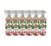 Fabulosa Multi-Purpose Anti-Bacterial Disinfectant Trigger Spray with Long Lasting Fragrance, 500ml, 6 Pack, Wild Rhubarb