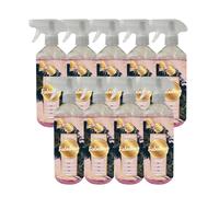 Fabulosa Multi-Purpose Anti-Bacterial Disinfectant Trigger Spray with Long Lasting Fragrance, 500ml, 9 Pack, Opulence