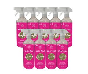 Fabulosa Multi Purpose Antibacterial Spotless Kitchen Cleaner Disinfectant Trigger Spray with Lasting Fragrance, 9 Pack, 500ml, Winter Angel