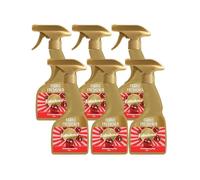 Fabulosa Multi Purpose Room and Fabric Freshener, Antibacterial Disinfectant and Sanitising Cleaning Spray, 500ml, 6 Pack, Strawberry Pop