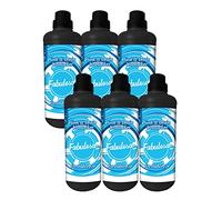 Fabulosa Odour Removing, Strong Sink & Drain Unblocker, Cleaner and Freshener, Cuts Through Grease, Dirt and Soap Scum, 1L, 6 Pack, Fresh Breeze