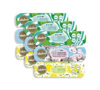 Fabulosa Scented Heavy Duty Drawstring Bin Bags, Strong Odour Removing Bin Liners, 90 Strong Scented Bin Bags, Leak Resistant, 50 Litre Capacity, 9 Pack, Bundle