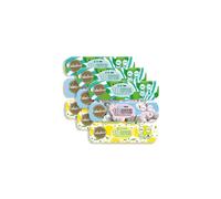 Fabulosa Scented Heavy Duty Drawstring Bin Bags, Strong Odour Removing Bin Liners, 90 Strong Scented Bin Bags, Leak Resistant, 50 Litre Capacity, 9