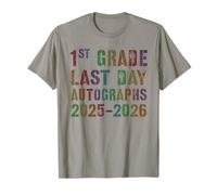 Fabulous 1st Grade Last Day 2026 Batch Autograph Memories T-Shirt