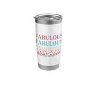 Fabulous 20 Squad Group 20th Birthday Matching Party Crew Stainless Steel Insulated Tumbler