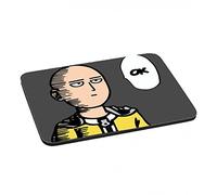 Fabulous 300 One Punch Mousepad Man Saitama Ok Color
