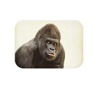 Fabulous Bath Mat Gorilla Photo Animal Nature Wildlife Monkey - Dimensions: 60 x 40 cm