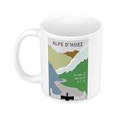 Fabulous Ceramic Mug 325ml Alpe d'Huez Cycling Cycling France Mountain Tour