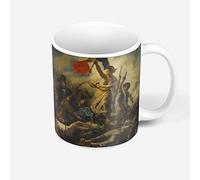 Fabulous Ceramic Mug 325ml Eugene Delacroix Liberty Leading The People Revolution
