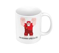 Fabulous Ceramic Mug 325ml I'm Gonna Wreck It! Character Ralph Video Games 8 Bits Arcade Retro Gaming