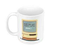 Fabulous Ceramic Mug 325ml Sudo apt-get Install Coffee Loading Programming