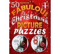 Fabulous Christmas Picture Puzzles: Spot the Difference Book. Picture Search and Compare Pictures Book