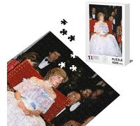 Fabulous Classic Jigsaw Puzzle 1000 Pieces Lady Diana Princess England Royal Family Prom Dress