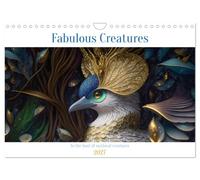 Fabulous creatures - In the land of mythical creatures (Wall Calendar 2027 DIN A4 landscape), CALVENDO 12 Month Wall Calendar: Fabulous animals from the land of fantasy