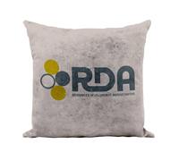 Fabulous Cushion Cover Imitation Leather Camel - RDA Ressource Development Administration Geek Film - 40 x 40 cm Leather Feel
