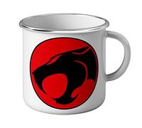 Fabulous Enamelled Mug Metal Thundercats Cosmocats 80 s