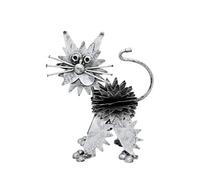 Fabulous Felines Metal Cat Ornaments - Cat Gifts For Lovers & Women - Desk & Living Room Decor