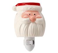 Fabulous Frannie Ceramic Wax Melt Warmer, Plug in Wax Warmer for Scented Wax, Scentsy Wax Warmer for Fragrance Oil, Night Light Wax Burner Decoration Santa