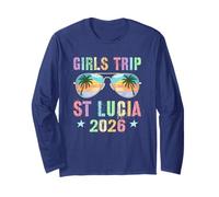 Fabulous Girls Trip ST Lucia 2026 Travel Beaching Trip Long Sleeve T-Shirt
